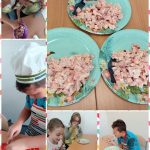 Nasze kreatywne zajęcia, smacznie, zdrowo w rytmach muzyki stworzonej przez klasę IVC🙂