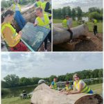 Zajęcia w terenie uczniów Szkoły Podstawowej Promyk. Liczyliśmy wiek drzewa a także dowiedzieliśmy się wielu informacji o ptakach 🌳🌳🦅