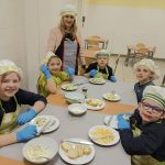 LABORATORIA PRZYSZŁOŚCI Klasa I i II B przygotowała dla nas pastę jejeczną – zajęcia praktyczne dzięki programowi 😊😋🥚🥚