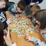 Zajęcia z UTS klasy IVB -usprawnianie myślenia za pomocą gier planszowych.
